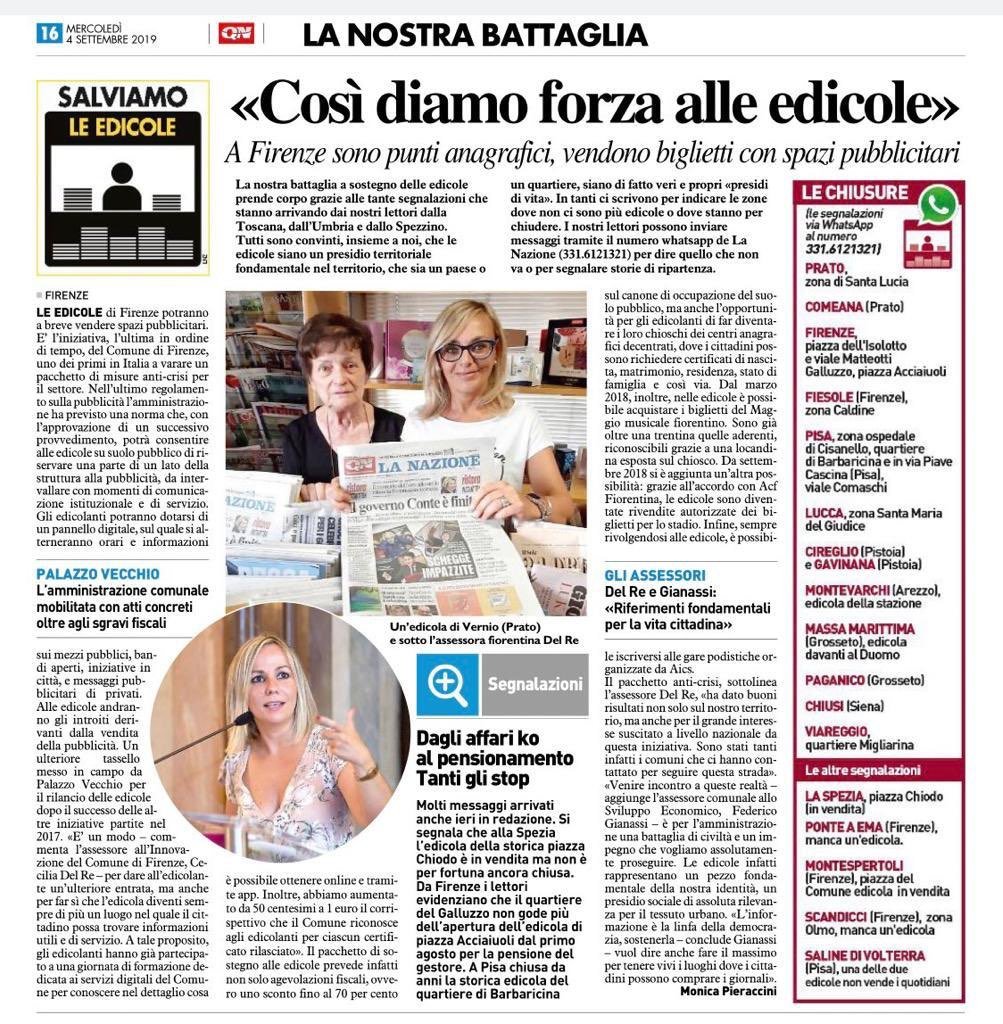 «Così diamo forza alle edicole» | La Nazione