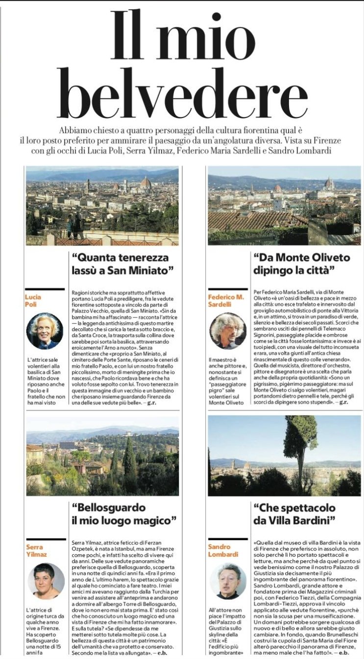 Panorama intoccabile lo dice il regolamento per 18 viste sulla città | La Repubblica Firenze